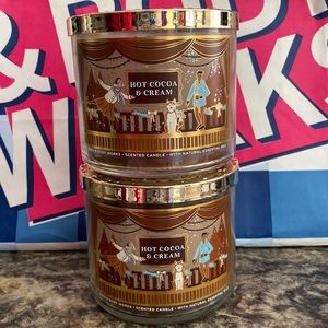 Bath & Body Works 3-wick candles